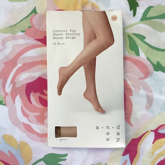 A New Day Control Top Sheer Hosiery - Picture 1 of 2